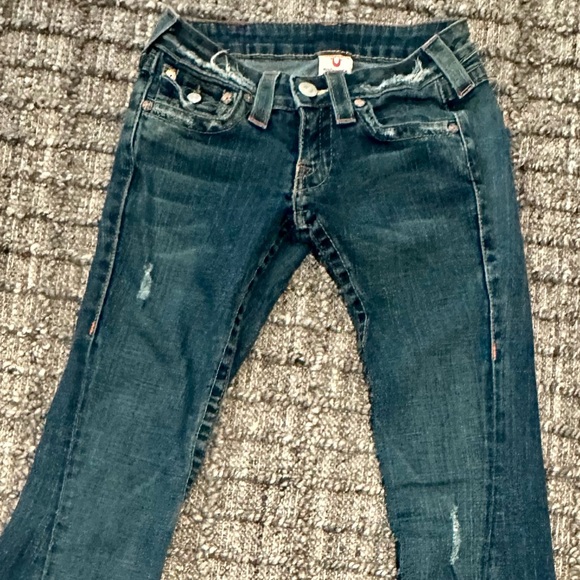 True Religion Low Rise Joey Jeans Size 25 - Picture 3 of 16